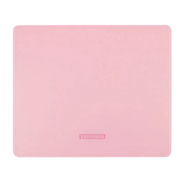 Lotus Pink | Glass | Pink Label | Large Mousepad