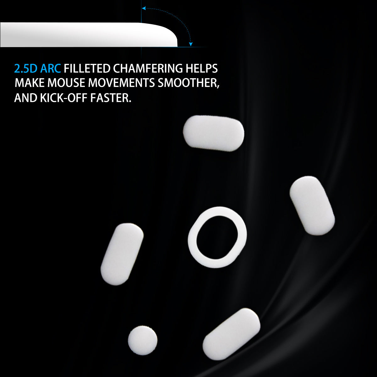 ICE Mouse Skates For Logitech G304 – EspTiger